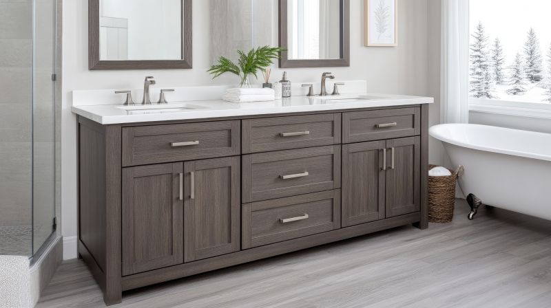 Elegant Vanity Area